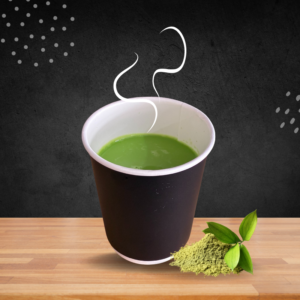 ชาเขียว – ร้อน       Green tea – Hot